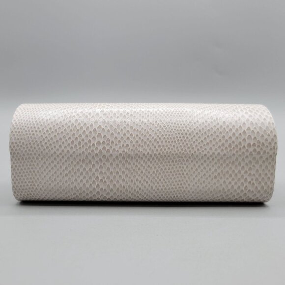 Authentic JIMMY CHOO Snakeskin Pattern Magnetic Snap Eyeglasses Sunglasses Case - Picture 5 of 11